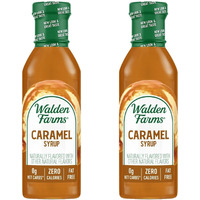 Walden Farms Caramel (2 Bottles) Syrup, Sugar Free, Calorie Free, Fat Free, Carb Free, Gluten Free (24 Oz) By Walden Farms
