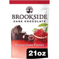 Brookside Dark Chocolate And Pomegranate Flavored Snacking Chocolate Bag, 21 Oz