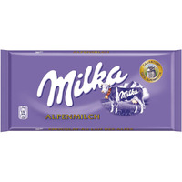 World's Best Milka Chocolate - Alpine Milk, 10 Bars