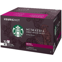 Starbucks 72 Count Sumatra Coffee, 0.41 Ounce
