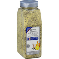Mccormick Culinary Lemon & Pepper Seasoning Salt, 28 Oz - One 28 Ounce Container Lemon Pepper Seasoning, Perfect For Asparagus, Broccoli, Brussels Sprouts, Seafood And Poultry Dishes