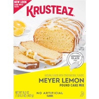 Krusteaz Meyer Lemon Pound Cake Mix With Lemon Glaze (16.5 Ounce (Pack Of 2))