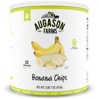 Augason Farms Banana Chips 2 Lbs 1 Oz No. 10 Can