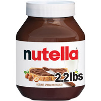 Nutella Hazelnut Spread With Cocoa For Breakfast, 35.3 Oz Jar