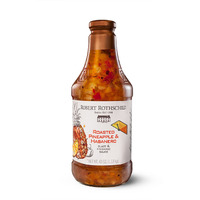 Robert Rothschild Farm Roasted Pineapple & Habanero Sauce (40Oz) - Glaze & Finishing Sauce - Sweet & Spicy Sauce For Chicken, Fish, Pork, Shrimp - All Natural, Gluten Free & Certified Kosher