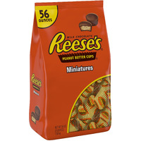Reese's Peanut Butter Cups Miniatures, Halloween Candy, Chocolate Candy, 56 Ounce Bulk Candy