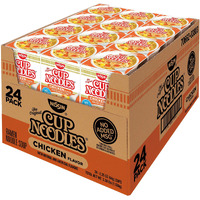 Nissin Top Ramen Chicken Flavor Noodles Soup 3Oz 24-Pack (Total 72Oz)