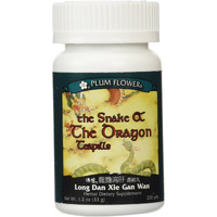 Plum Flower Chinese Tea The Snake & The Dragon Teapills, 200 Ct