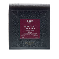 Dammann Freres Sachets Earl Grey Tea Bags, Premium Gourmet French Black And Citrus Infused Tea, 25 Count