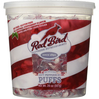 Red Bird Peppermint Puffs 18 Oz Tub (Original Version)
