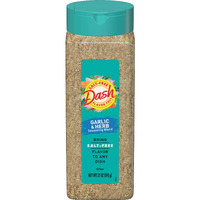 Dash Salt-Free Seasoning Blend, Garlic And Herb, 21 Ounce