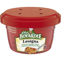Chef Boyardee Lasagna, Microwave Food, 7.5 Oz Microwaveable Bowl (12 Bowls)
