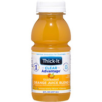 Thick-It Clear Advantage Thickened Orange Juice Blend - Moderately Thick/Honey, 8 Oz Bottle (47882600)