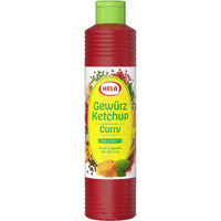 Delicious German Hela Curry Gewurz Delicate Ketchup - Mild (800 Ml) | Perfect With Meat, Sausages, Fish, Fries, Pasta And Rice