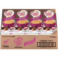 Nestle Coffee Mate Coffee Creamer, Salted Caramel Chocolate, Liquid Creamer Singles, Non Dairy, No Refrigeration, Box Of 50 Singles (Pack Of 4)