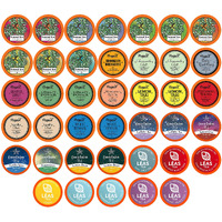 Two Rivers Assorted Tea Sampler Variety Pack For Keurig K-Cup Brewers, 40 Count