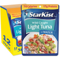 Starkist Chunk Light Tuna In Water, 2.6 Oz, Pack Of 12