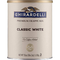 Ghirardelli Beverage Mix, Classic White 50 Ounce.