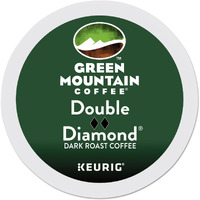 Green Mountain Coffee Roasters Double Diamond, Single-Serve Keurig K-Cup Pods, Dark Roast Coffee Pods, 96 Count