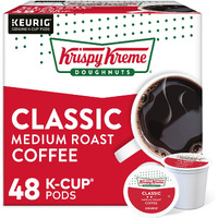 Krispy Kreme Doughnuts Classic, Keurig Single Serve K-Cup Pods, Medium Roast Coffee 48 Count
