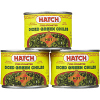 Hatch Diced Hot Green Chilies, 4 Oz, 3 Pk
