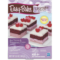 Easy-Bake Red Velvet & Strawberry Cakes Refill Pack 5.6 Oz