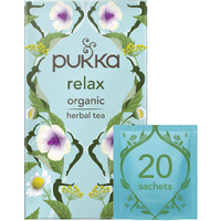 Pukka Organic Teas, Relax, 20 Count
