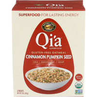 Nature's Path Qia Superfood Gluten-Free Oatmeal - Cinnamon Pumpkin Seed (6 Packets / Box)