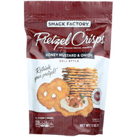 Pretzel Crisp Thin, Crunch Pretzel Crackers - Case Of 12 - 7.2 Oz(D0102Hxw716.)