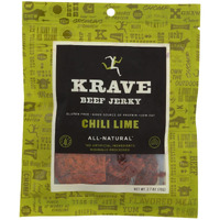 Krave Beef Jerky - Chili Lime - Case Of 8 - 2.7 Oz(D0102Hh67Dx.)