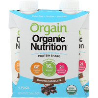Our Organic Vegan Protein Shakes  - Case Of 3 - 4/11 Fz(D0102Hx7Pia.)