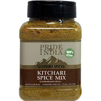 Pride Of India - Natural Indian Kitchari Spice Seasoning - 8Oz (227Gm) Sifting Jar - Make Perfect Tasting Rice & Lentil Pilaf - No Prep Needed - Blended With 7 Unique Vegan Spices - Mild Curry Flavor(D0102Hpiq2G.)