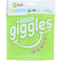 Yumearth - Candy Bg Og2 Giggles Sour - Cs Of 12-5/.5 Oz(D0102Hxg5Xw.)
