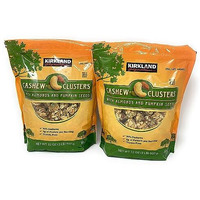 Kirkland Cashew Clusters With Almonds And Pumpkin Seeds Gluten Free 32 Oz (Pack Of 2) - Bundle - C6