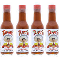 Ocd Bargain Tapatio Hot Sauce - Original 5 Oz Glass Bottles - Salsa Picante (4)