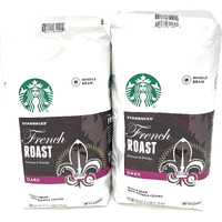 2 Packs Of 40 Oz Starbucks French Roast Whole Bean Coffee = 2 X 40 Oz = 80 Oz