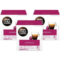 Nescaf Dolce Gusto Coffee Capsules Espresso 48 Single Serve Pods, (Makes 48 Cups) 48 Count