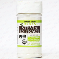 Trader Joe's Organic Stevia Extract Calorie Free 1 Oz 630 Servings