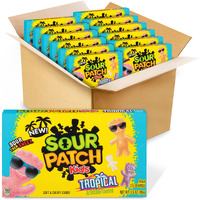 Sour Patch Kids Tropical Soft & Chewy Candy, 12 - 3.5 Oz Boxes