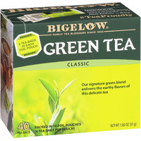 Bigelow Tea Classic Green Tea, Caffeinated Tea With Green Tea, 40 Count Box (Pack Of 6), 240 Total Tea Bags