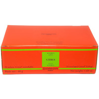 Dammann Freres Sachets, Rooibos Citrus Tea Bags, Premium Gourmet, Notes Of Lemon, Clementine, And Orange Tea, Individually Wrapped, 24 Count (Single Pack)