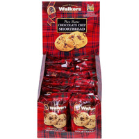 Walker's Shortbread Chocolate Chip Cookies, Pure Butter Shortbread Cookies, 1.4 Oz Snack Packs (Pack Of 20)