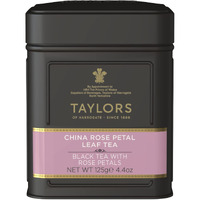 Taylors Of Harrogate China Rose Petal Loose Leaf, 4.41 Ounce Tin