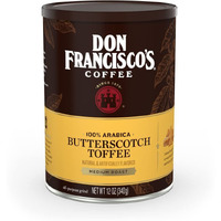 Don Francisco's Butterscotch Toffee Flavored Ground Coffee, 12 Oz Can
