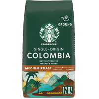 Starbucks Ground Coffee-Medium Roast Coffee-Colombia-100% Arabica-1 Bag (12 Oz)