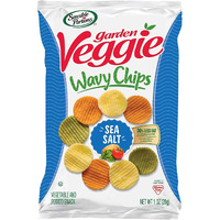 Sensible Portions Garden Veggie Chips, Sea Salt, Snack Size, 1 Oz (Pack Of 24)