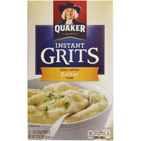Quaker Instant Grits, Butter, 12 Ounce