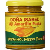 Doa Isabel Aji Amarillo Molido (Yellow Hot Pepper Paste) 7.5Oz Single Bottle - Product Of Peru