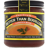 Better Than Bouillon Premium Lobster Base, Made From Select Cooked Lobster & Spices, Makes 9.5 Quarts Of Broth 38 Servings , 8 Ounce (Pack Of 1)
