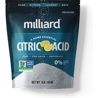 Milliard Citric Acid 1 Pound - 100% Pure Food Grade Non-Gmo Project Verified (1 Pound)